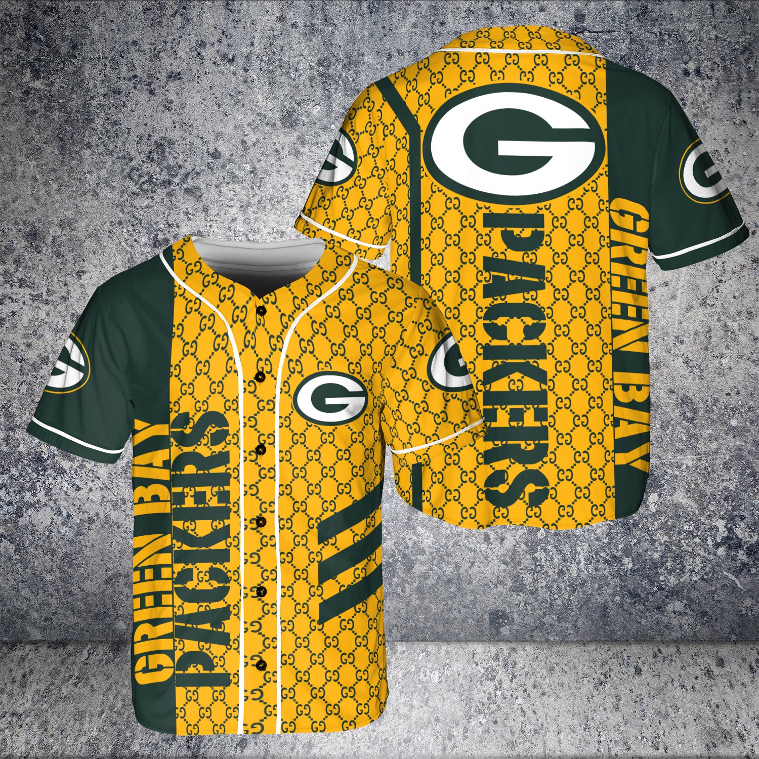 Custom Green Bay Packers 2XL Shirt & Short size 3XL 06/16